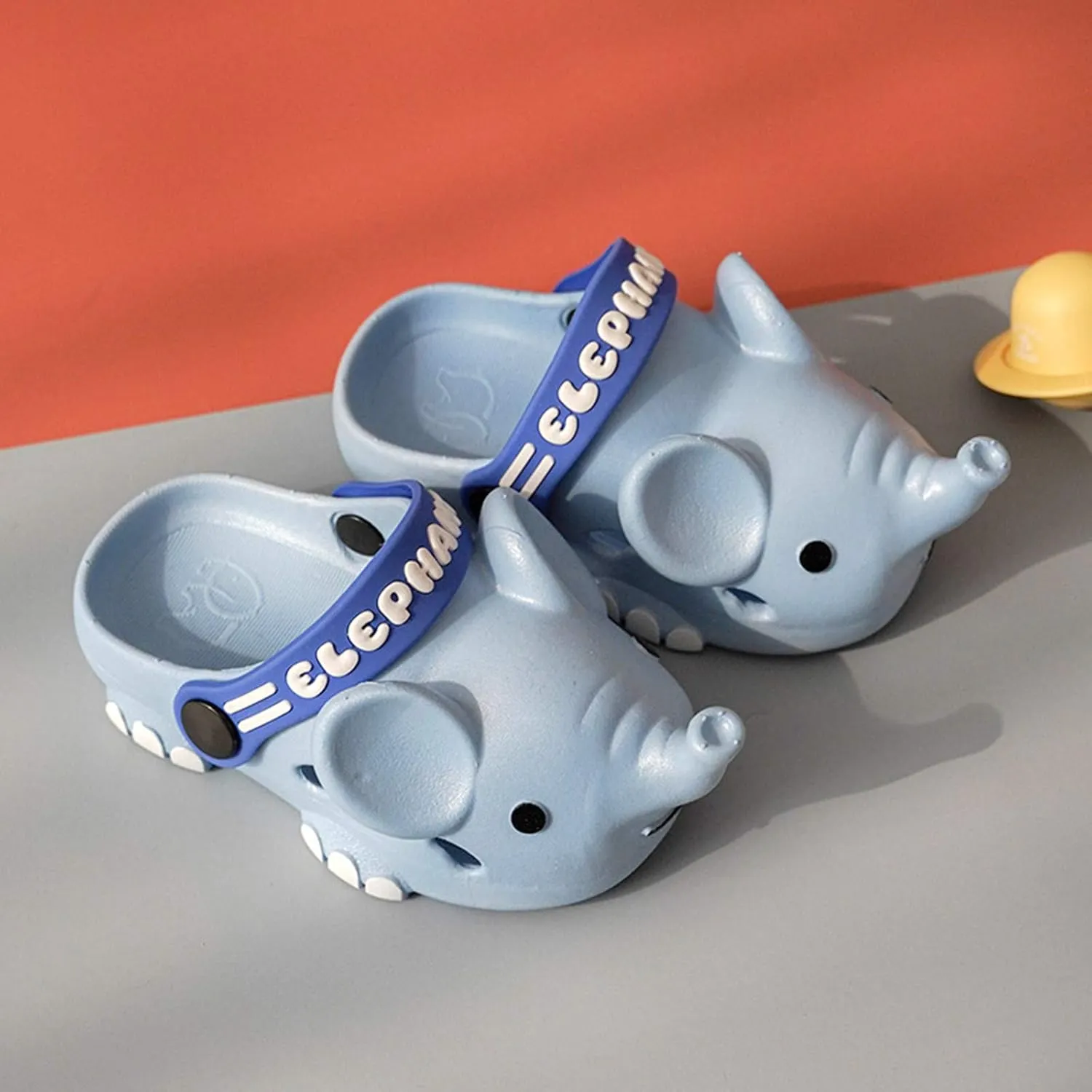 Cute Plush Non-Slip Slippers Girls Toddler Elephant Baby Cartoon Kids Boys Shoes Animal Kids Shoes Slides