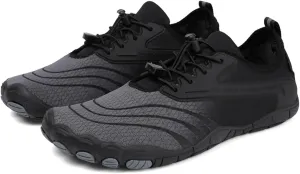 DHAEY Men's Women's Weightlifting Shoes Wear Resistance Non-Slip Sole Breathable Comfortable Deadlift Squat Shoes Indoor Yoga Fitness Cross-Trainer Shoes (Color : Black, Size : 9.5 Women/8 Men)