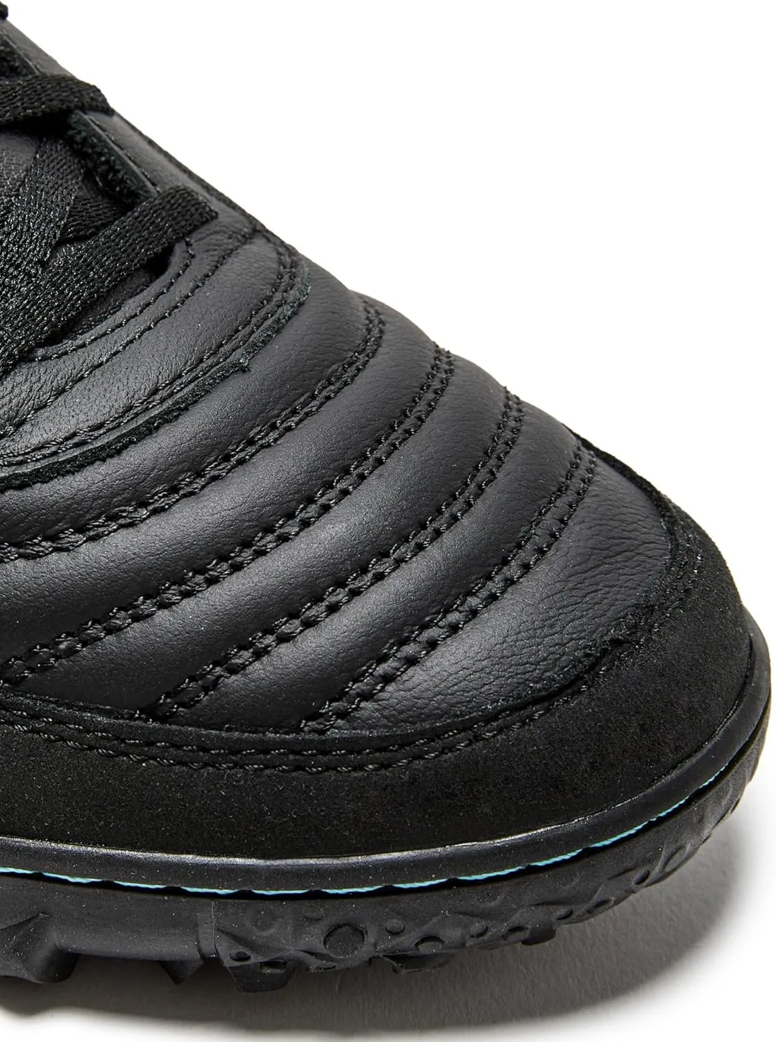 Diadora Calcetto LT Turf Soccer Shoes - Full Grain Leather, Enhanced Cushioning, Anti-Wear Rubber, Synthetic Turf, Optimal Traction and Stability