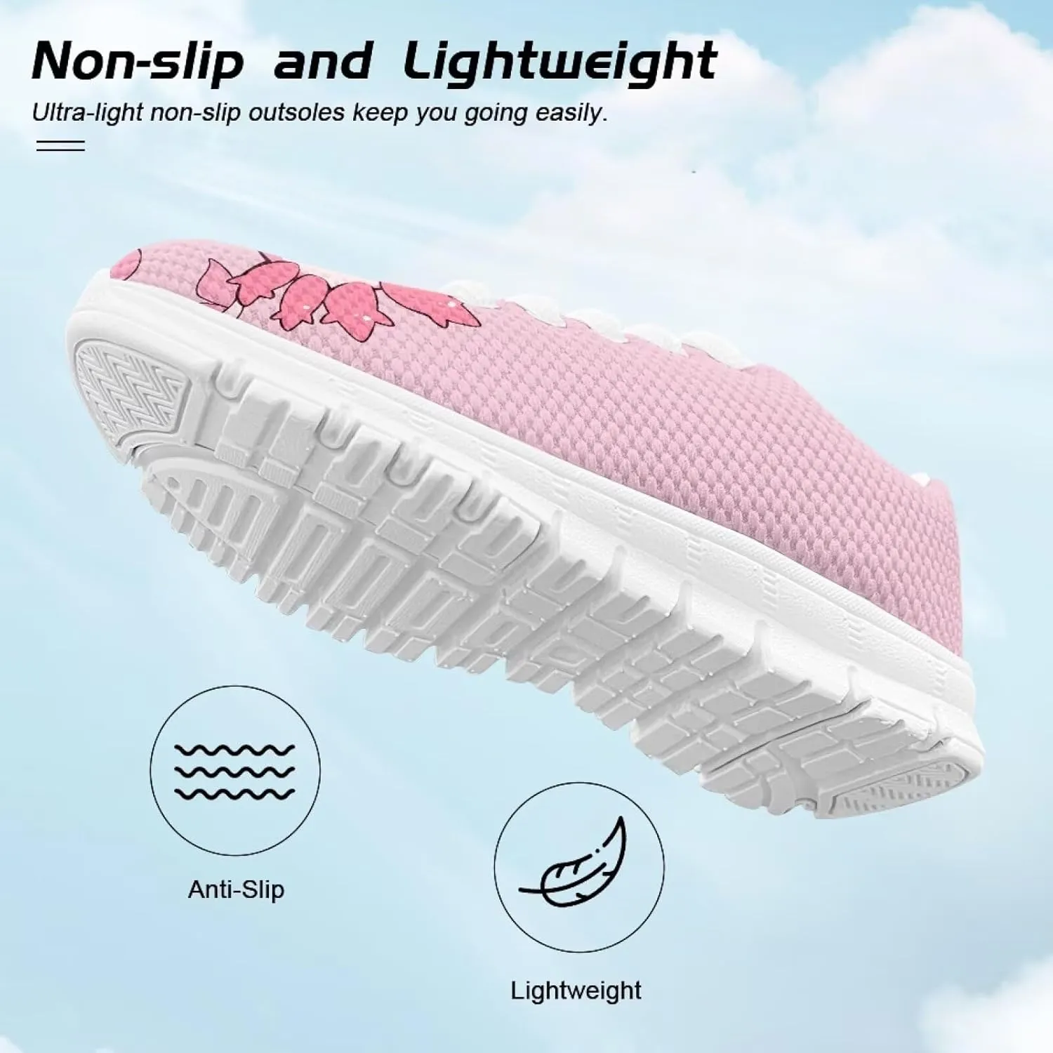 Dolyues Girls Sneakers Fashion Tennis Shoes for Kids Running Athletic Gym Sport Sneaker