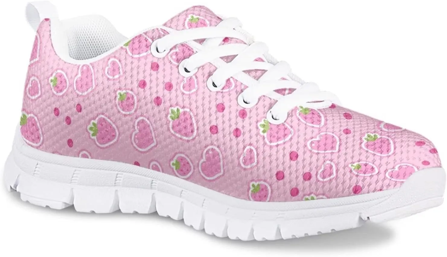Dolyues Kids Shoes Lightweight Breathable Girls Tennis Sneakers for Running Athletic Walking Gym Sports