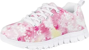 Dolyues Kids Shoes Lightweight Breathable Girls Tennis Sneakers for Running Athletic Walking Gym Sports
