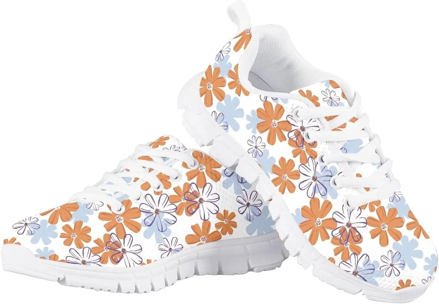 Dolyues Kids Shoes Lightweight Breathable Girls Tennis Sneakers for Running Athletic Walking Gym Sports
