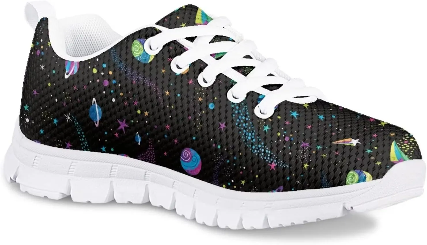 Dolyues Kids Shoes Lightweight Breathable Girls Tennis Sneakers for Running Athletic Walking Gym Sports