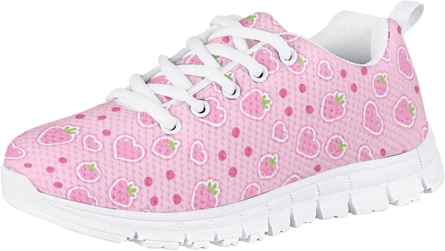 Dolyues Kids Shoes Lightweight Breathable Girls Tennis Sneakers for Running Athletic Walking Gym Sports