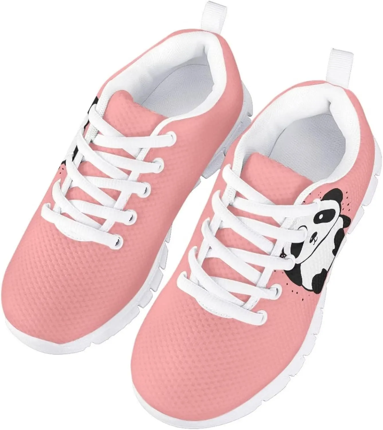 Dolyues Kids Sneakers Girls Tennis Shoes for Running Athletic Walking Gym Sports Lightweight Breathable Shoe Footwear