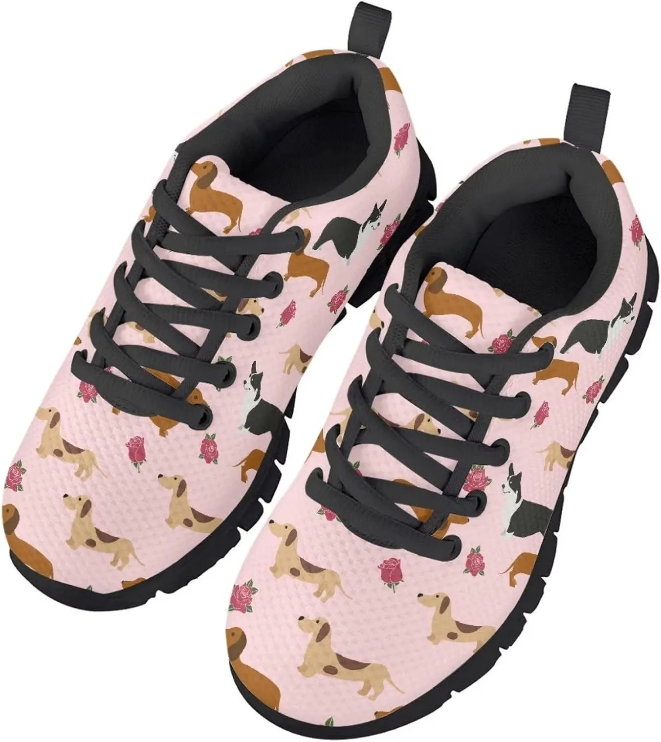 Dolyues Kids Tennis Shoes Boys Casual Sneaekrs for Running Athletic Walking Gym Sports Lightweight Breathable School Shoes Footwear