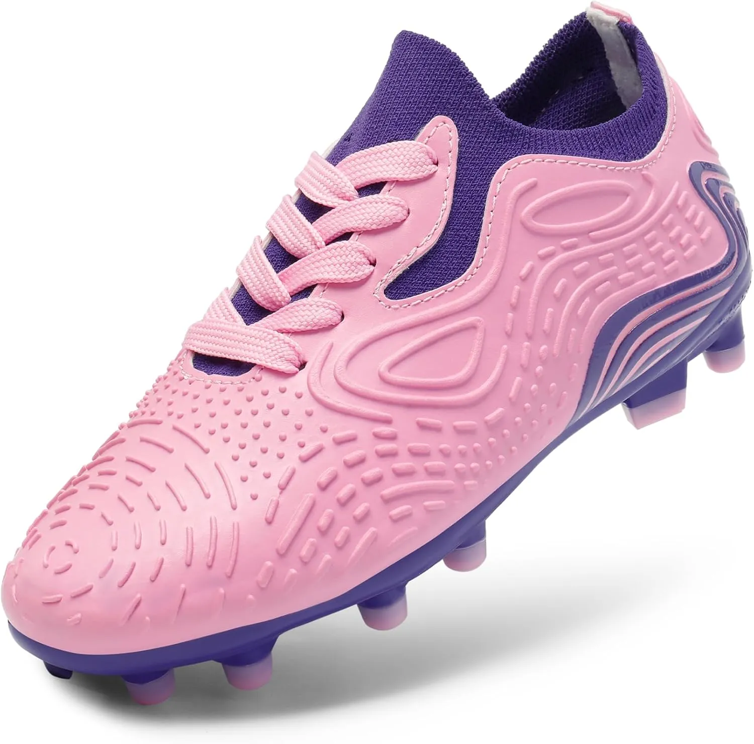 Dream Pairs Boys Girls Soccer Cleats Kids Football Shoes for Little/Big Kid