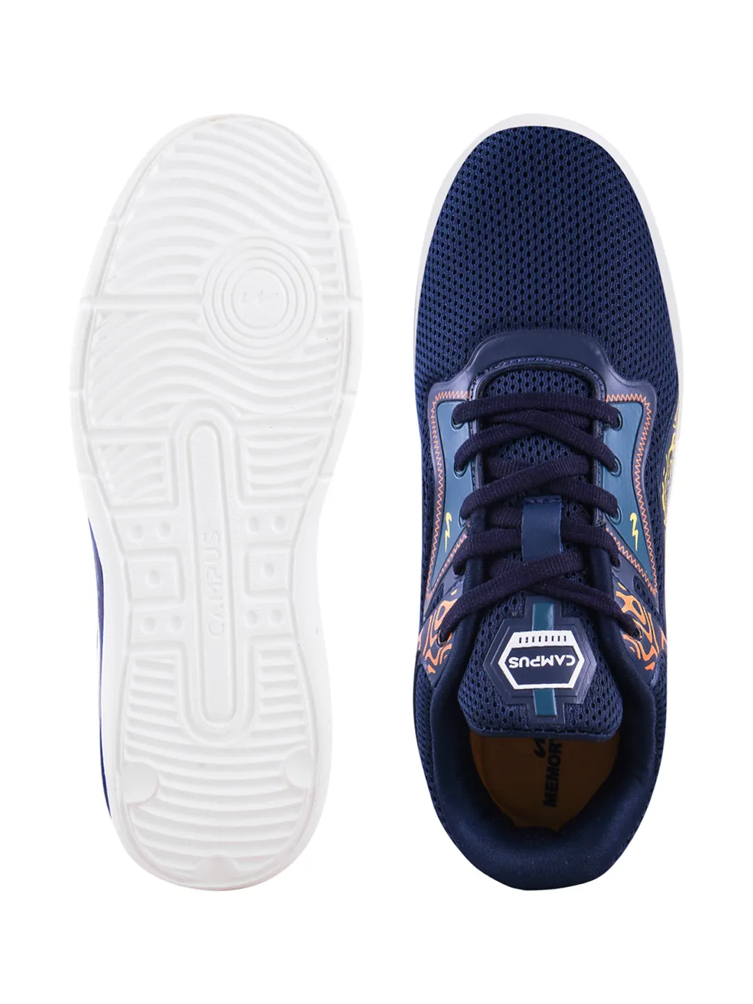 EDDIE Navy Child Running Shoes