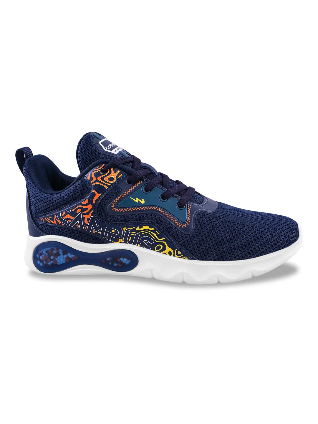 EDDIE Navy Child Running Shoes