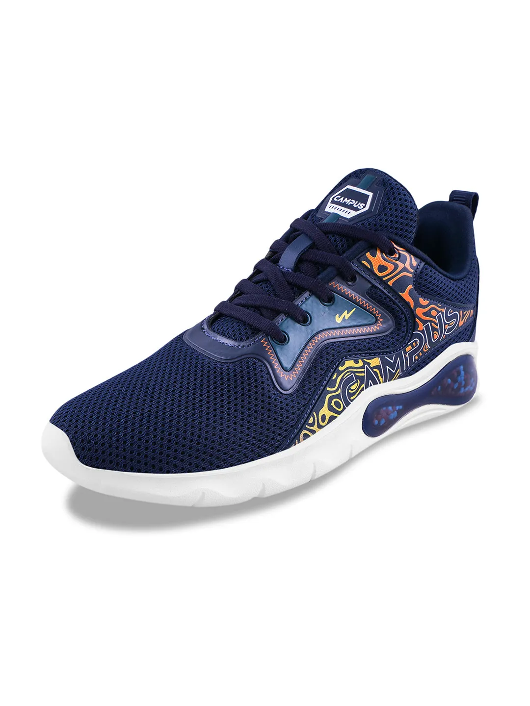 EDDIE Navy Child Running Shoes