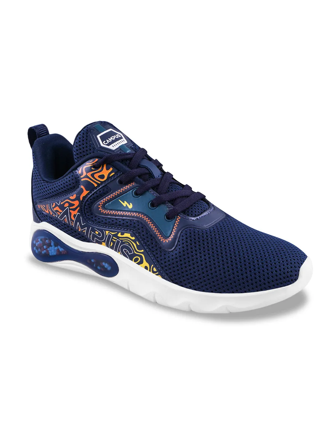 EDDIE Navy Child Running Shoes