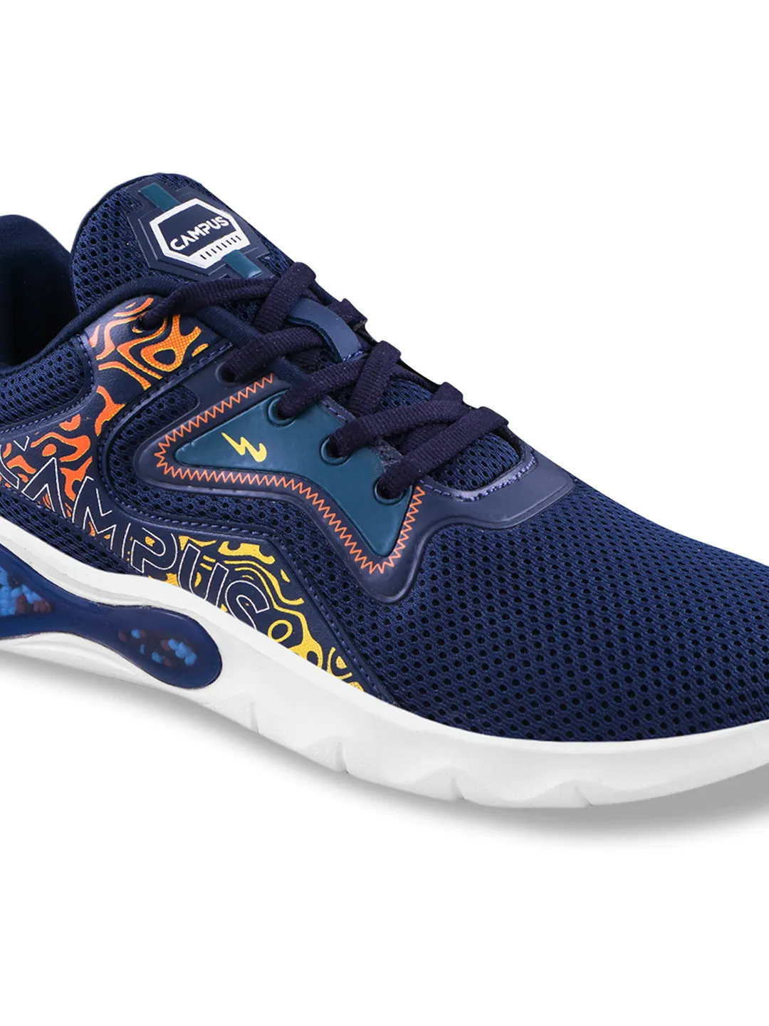 EDDIE Navy Child Running Shoes