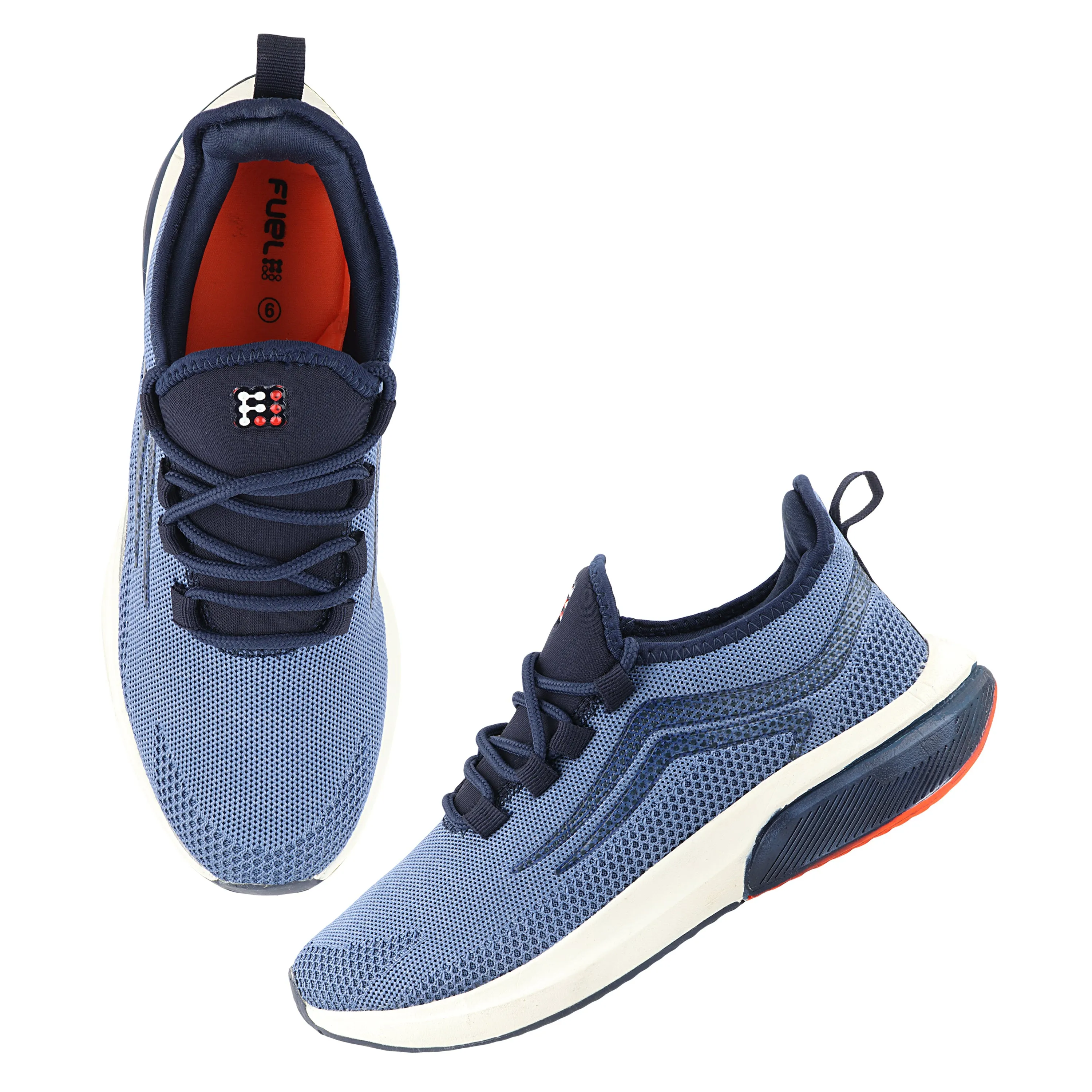 Fuel Flight Sports Shoes For Men (Navy-Blue)