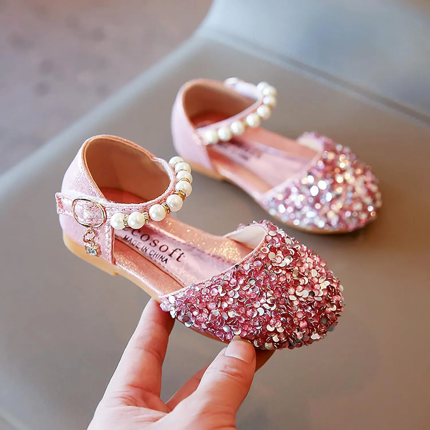 Girls 12 Bowknot Kids Shoes Single Baby Girls Bling Princess Sandals Crystal Pearl Infant Baby Boys Size 6 Shoes Toddler