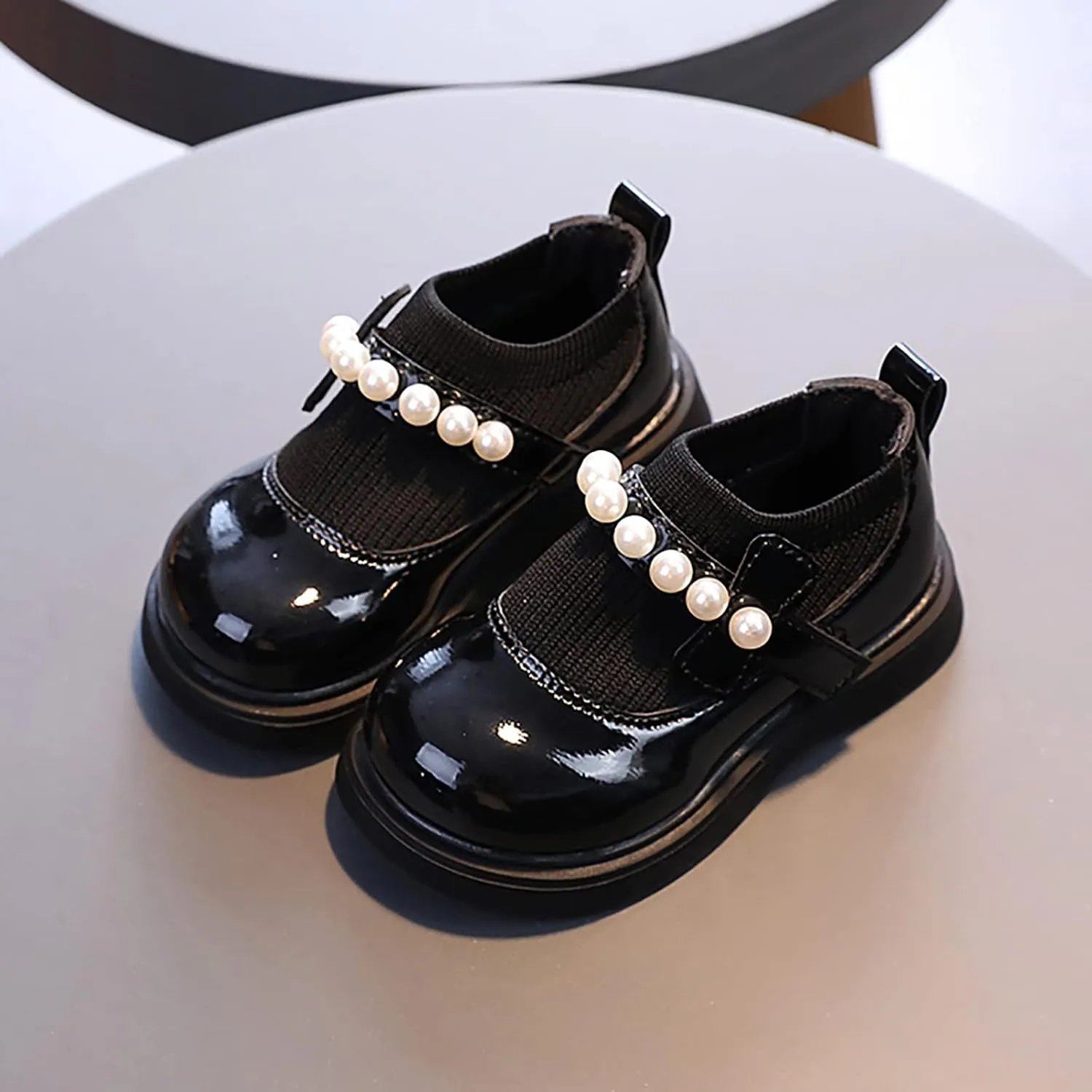 Girls Fuzzy Boots Girls Toddler Little Kid Big Kid Dress Flat Ballerina Shoe Leather Shoes Fashion Boots