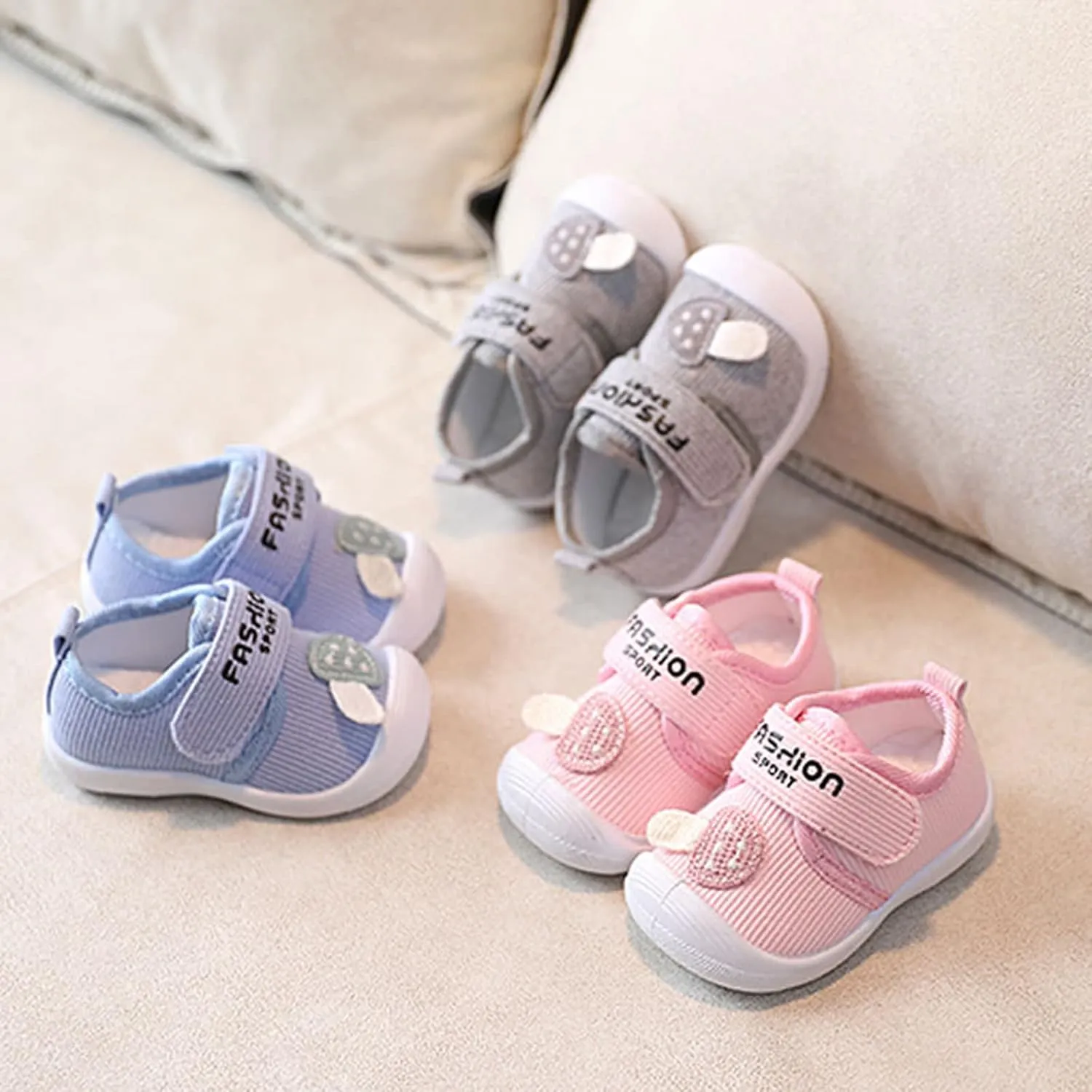 Girls Shoes Size 1 Children Baby Toddler Calling Shoes Non Slip Rubber Sole Girls Sneaker Sandals Size 1
