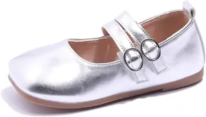 Girls Size 4 Sandals Little Girls Dress Shoes Ballet for Girls Wedding Party School Church Dress Shoes Sandals Toddler