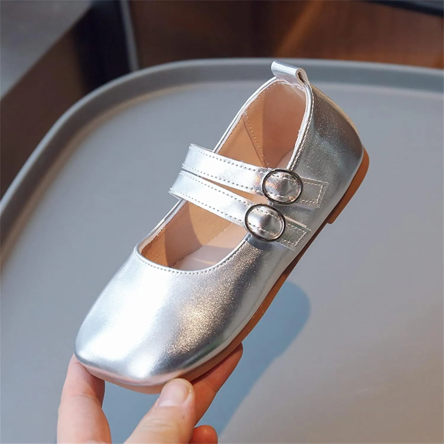 Girls Size 4 Sandals Little Girls Dress Shoes Ballet for Girls Wedding Party School Church Dress Shoes Sandals Toddler