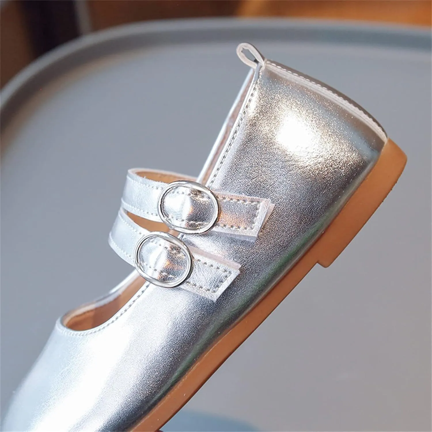 Girls Size 4 Sandals Little Girls Dress Shoes Ballet for Girls Wedding Party School Church Dress Shoes Sandals Toddler