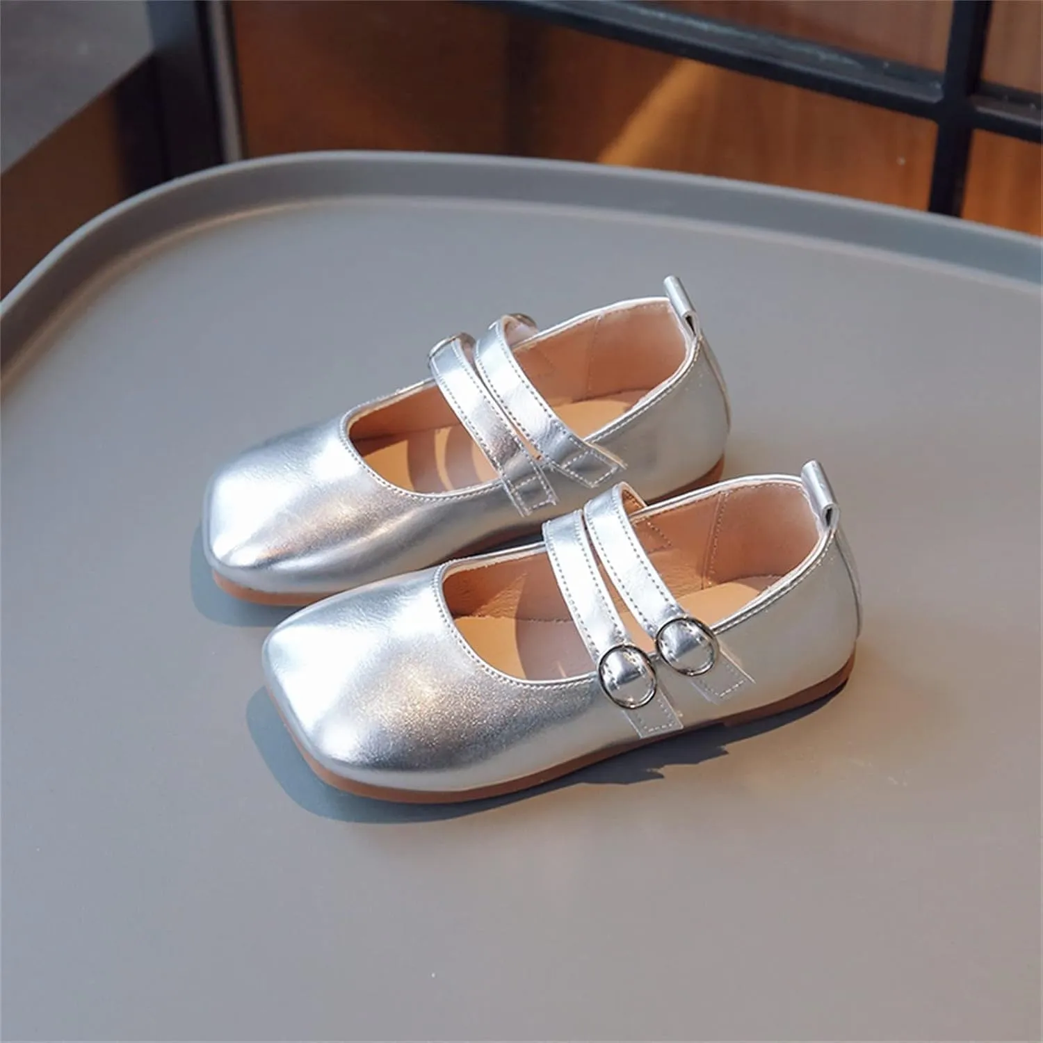 Girls Size 4 Sandals Little Girls Dress Shoes Ballet for Girls Wedding Party School Church Dress Shoes Sandals Toddler