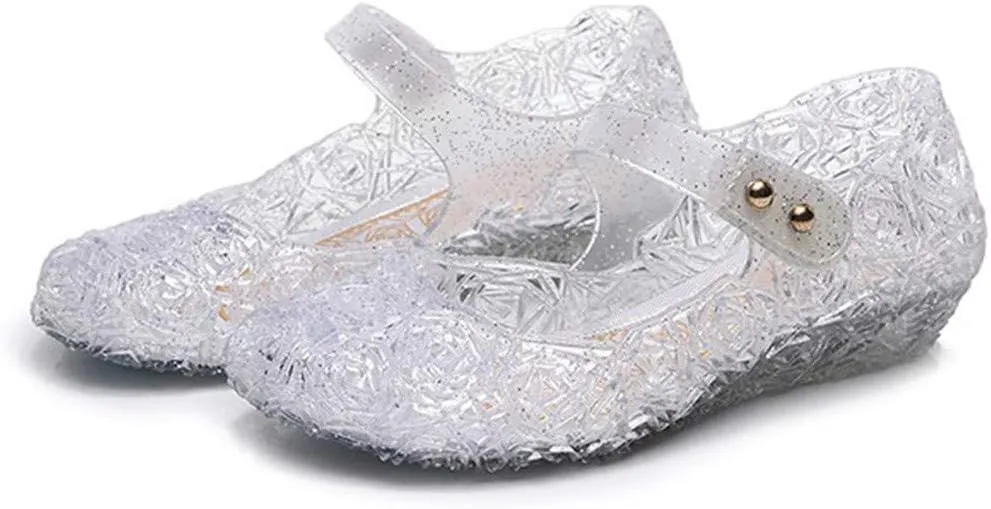 Girls Slip on Sneaker Princess Sandals Kids Infant Wedge Party Girls Jelly Cosplay Dance Toddler Shoes Baby Shoes Shoes Toddler Size 4