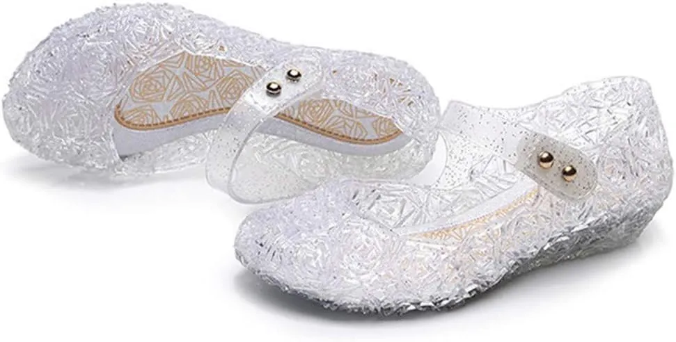 Girls Slip on Sneaker Princess Sandals Kids Infant Wedge Party Girls Jelly Cosplay Dance Toddler Shoes Baby Shoes Shoes Toddler Size 4