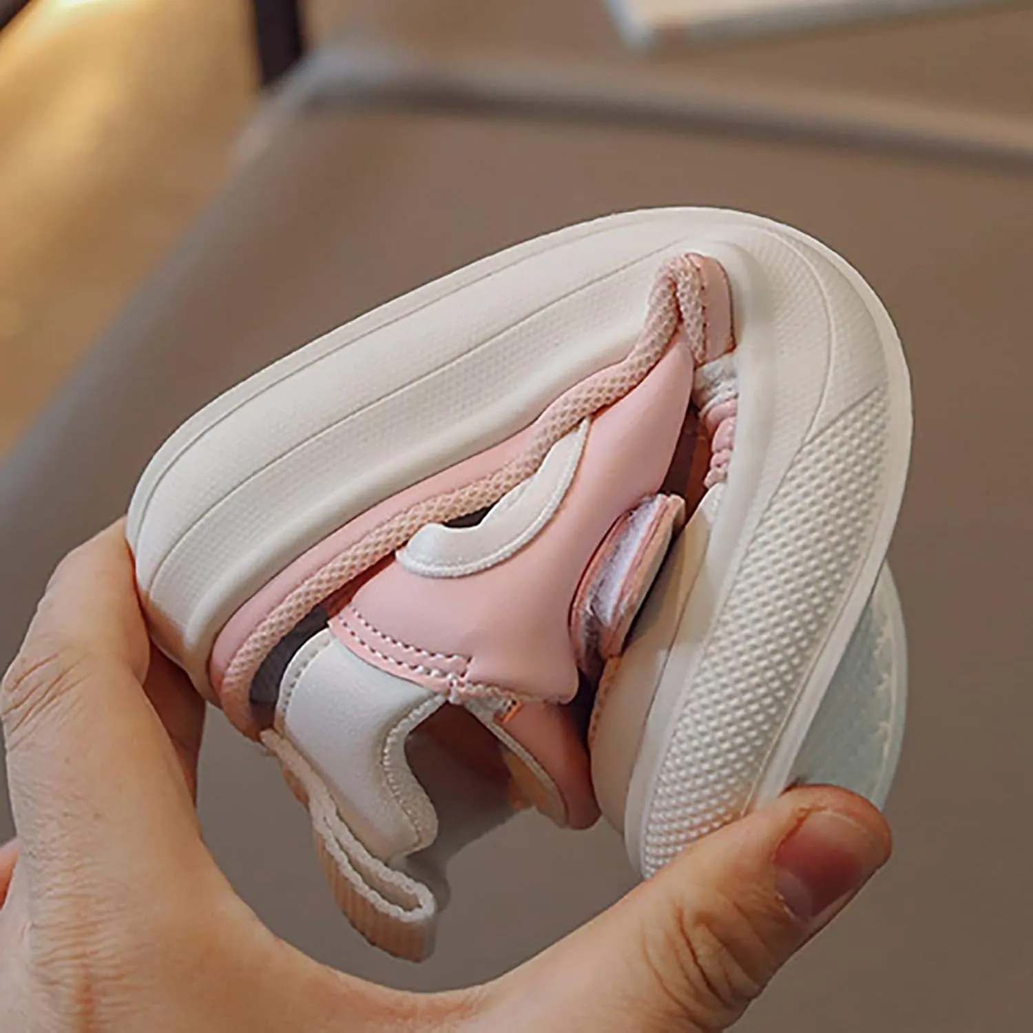 Girls Volleyball Shoes Boys Girls Canvas Shoes Hollow Adjustable Hook and Loop Classic Low Top Kids Sneakers Toddler