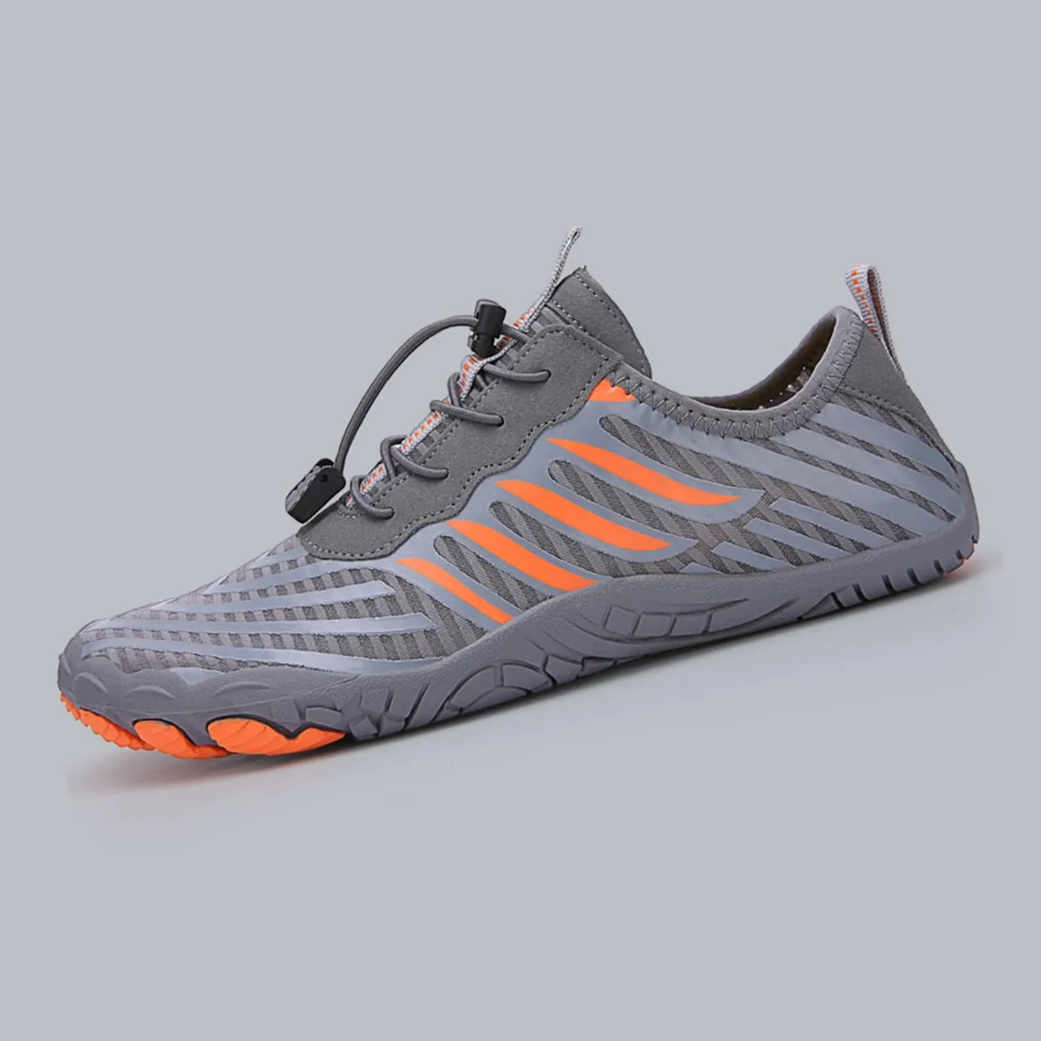 Grounded Footwear for Women Men Non-Slip Breathable Trail Athletic Footwear,Wide Toe Box Quick-Dry Swim Shoes,Lightweight Comfortable Water-Resistant Hiking Barefoot with Adjustable Shoelaces