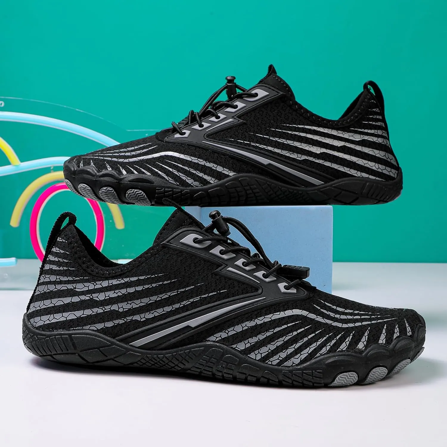 Hike Barefoot Shoes for Men Women Breathable Athletic Zero Drop Trail Walking Shoes with Wide Toe Box ealthy & Non-Slip Barefoot Shoe Running Sneakers Unisex