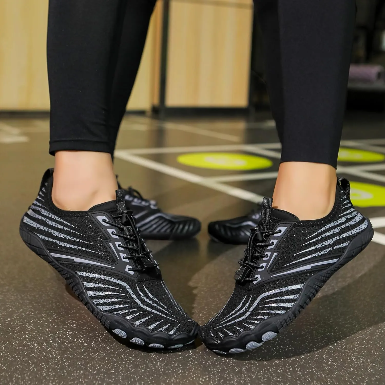 Hike Barefoot Shoes for Men Women Breathable Athletic Zero Drop Trail Walking Shoes with Wide Toe Box ealthy & Non-Slip Barefoot Shoe Running Sneakers Unisex