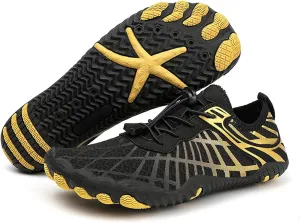 Hiking Barefoot Shoes for Women Men,Pro-Healthy&Non-Slip Water Shoes Footwear, Wide Toe Waterproof Trail Running Footwear,Beach Pool Aqua Swimming Sur Fitness Barefoot Wear Unisex