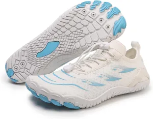 Hiking Footwear for Women Men Healthy & Non-Slip Fashion Trail Running Shoes,Lightweight Wide Toe Box & Quick Dry Hiking Footwear,Outdoor Zero Drop Water Shoes with Adjustable Strap