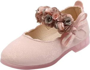 Infant Floral Girls Kids Sandals Toddler Dance Leather Shoes Baby Princess Baby Shoes Kid Sneaker Boy