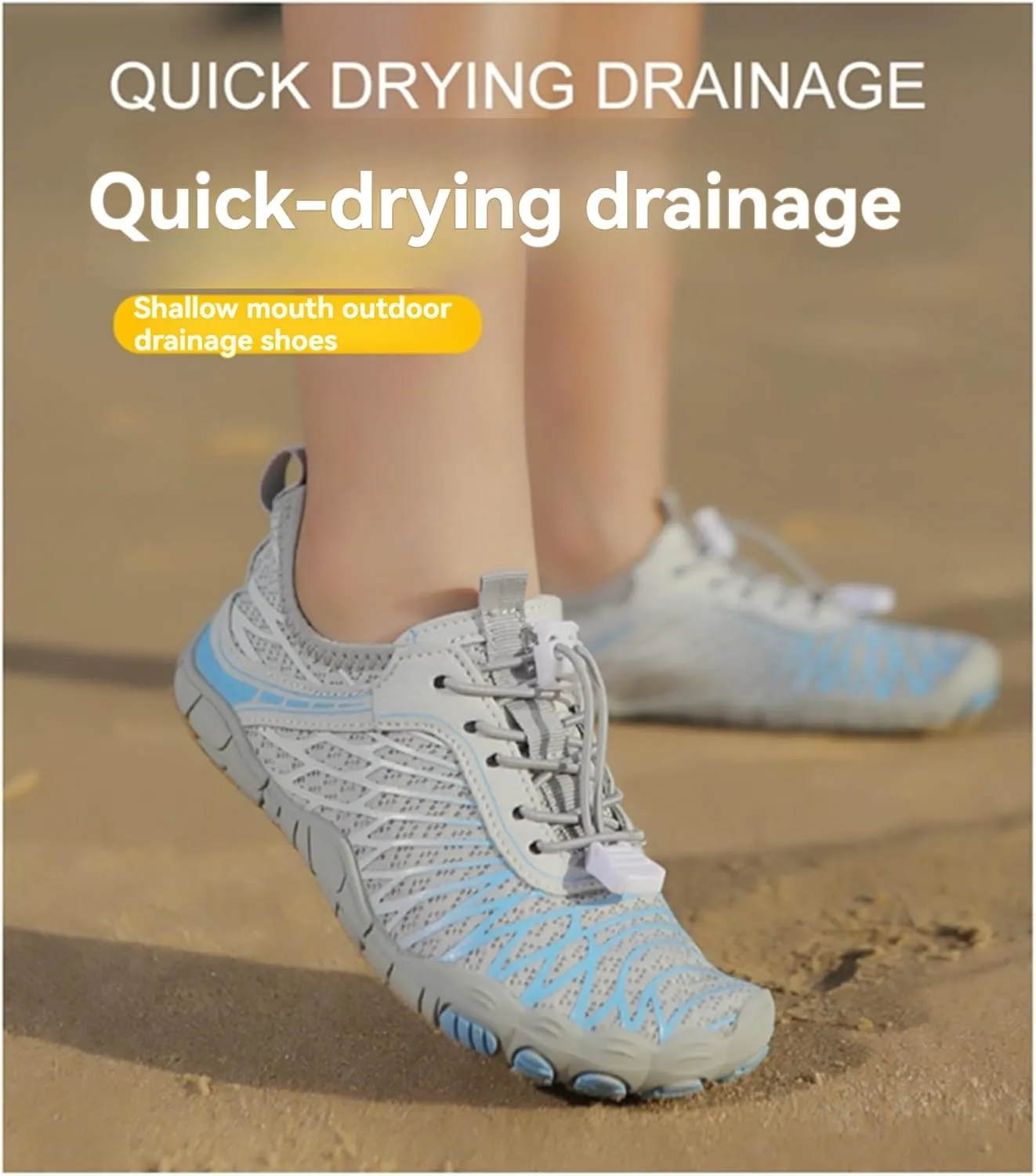 Kids Barefoot Shoes Toddler Boys Girls Sneakers Comfort Anti-Slip Walking Shoes Wide Toe Box Quick Dry Lightweigt Waterproof Breathable Shoes Non-Slip Hiking Footwear Shoes Barefoot Sneakers