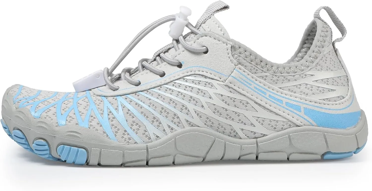 Kids Barefoot Shoes Toddler Boys Girls Sneakers Comfort Anti-Slip Walking Shoes Wide Toe Box Quick Dry Lightweigt Waterproof Breathable Shoes Non-Slip Hiking Footwear Shoes Barefoot Sneakers