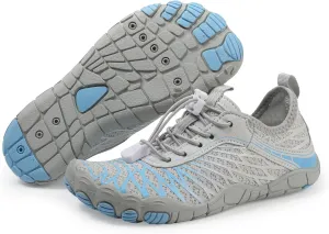 Kids Barefoot Shoes Toddler Boys Girls Sneakers Comfort Anti-Slip Walking Shoes Wide Toe Box Quick Dry Lightweigt Waterproof Breathable Shoes Non-Slip Hiking Footwear Shoes Barefoot Sneakers