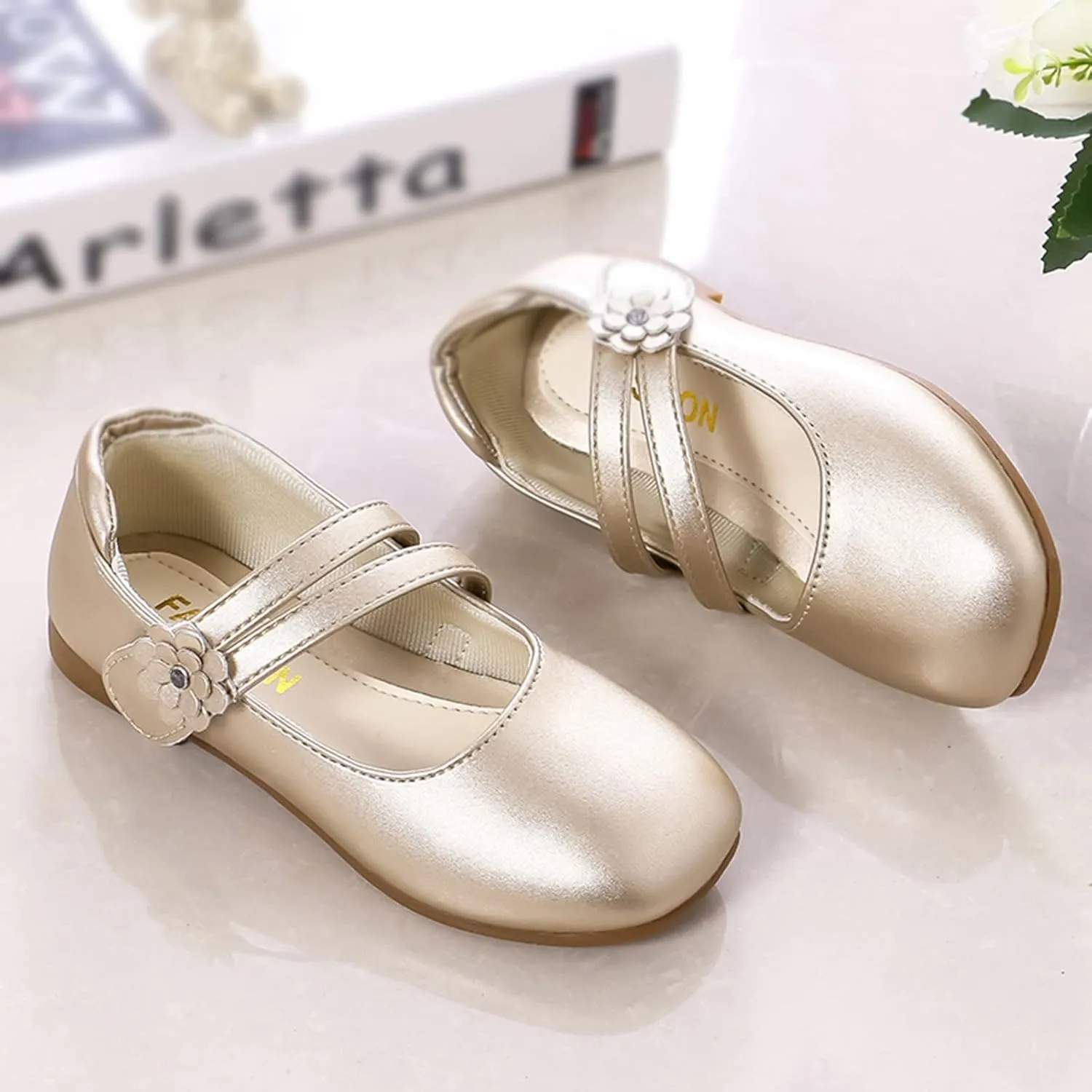 Kids Outside Shoes Girl Shoes Small Leather Shoes Single Shoes Children Dance Shoes Girls Girls Running Shoes
