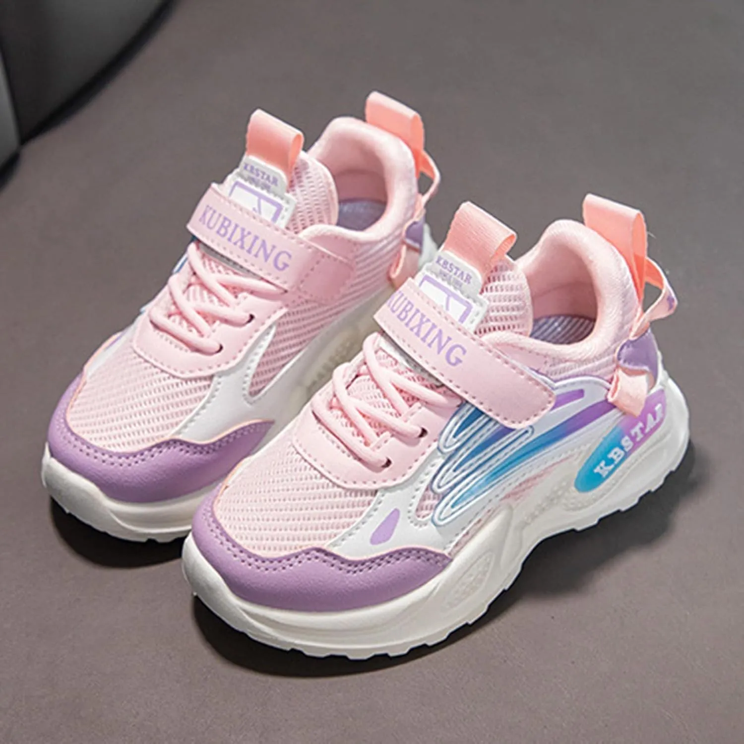 Kids Running Shoes Toddler Big Kids Shoes Boys Girls Breathable Sneakers Athletic Running Casual White Sports
