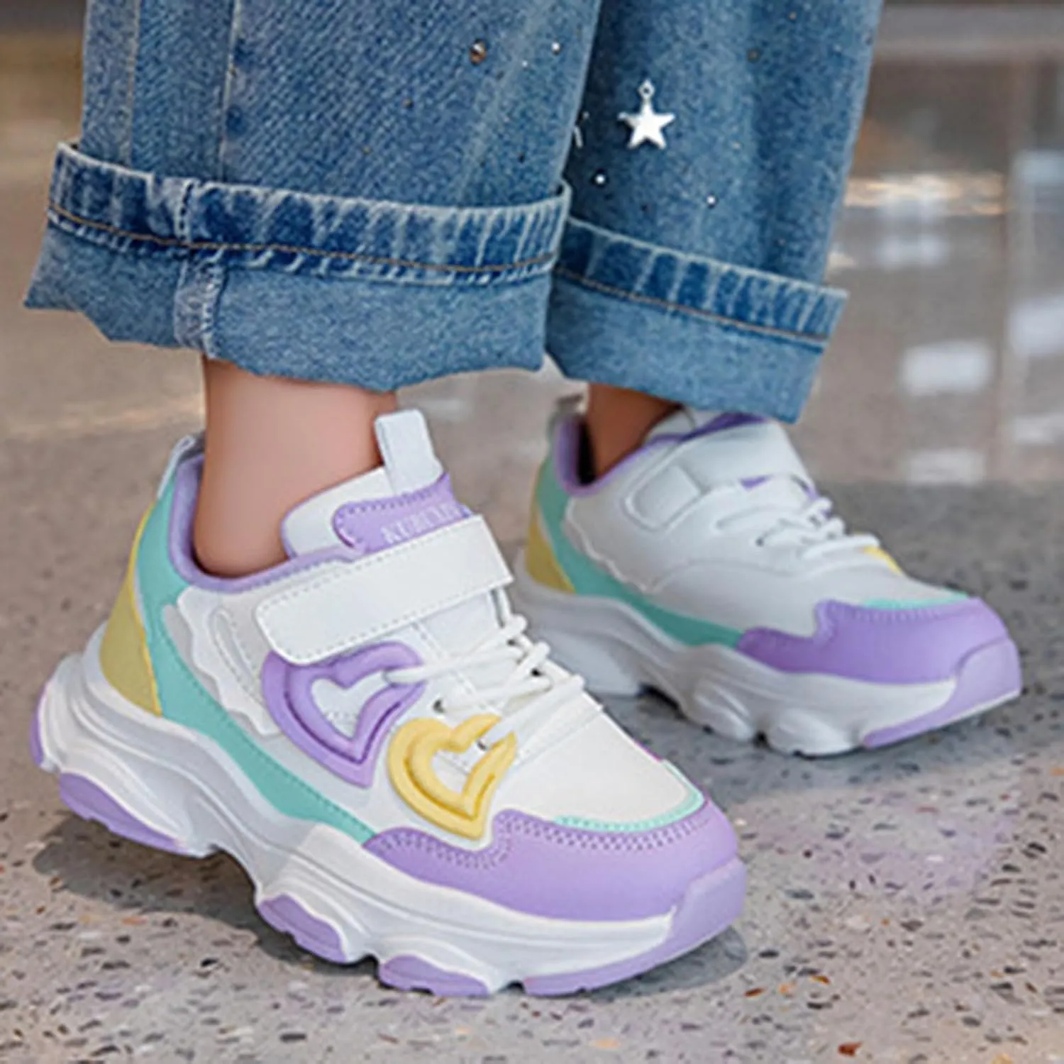 Kids Running Tennis Shoes Toddler Big Kids Shoes Boys Girls Breathable Sneakers Athletic Running
