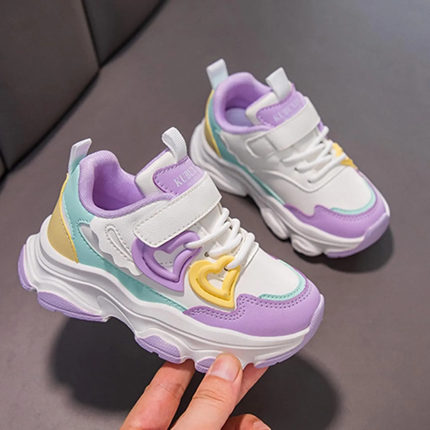 Kids Running Tennis Shoes Toddler Big Kids Shoes Boys Girls Breathable Sneakers Athletic Running