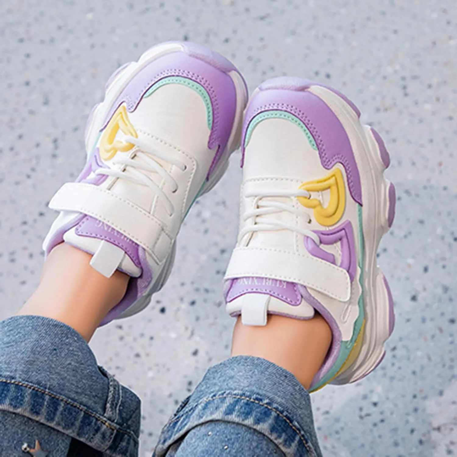 Kids Running Tennis Shoes Toddler Big Kids Shoes Boys Girls Breathable Sneakers Athletic Running