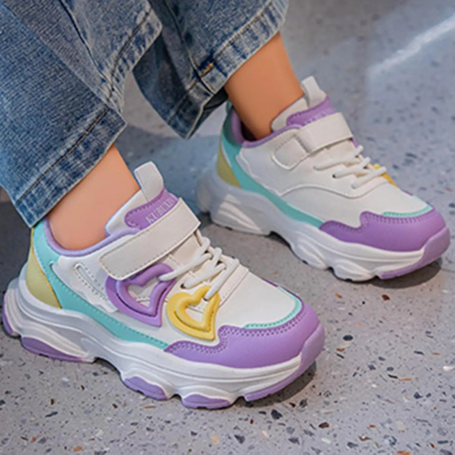 Kids Running Tennis Shoes Toddler Big Kids Shoes Boys Girls Breathable Sneakers Athletic Running