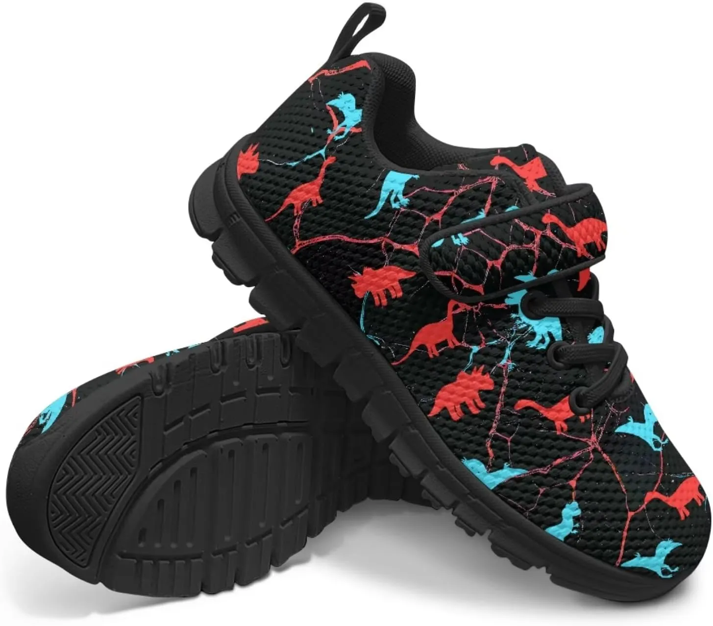 Kids Shoes for Boys Breathable Lightweight Single Buckle Sneakers Low Top Mesh Athletic Casual Shoes