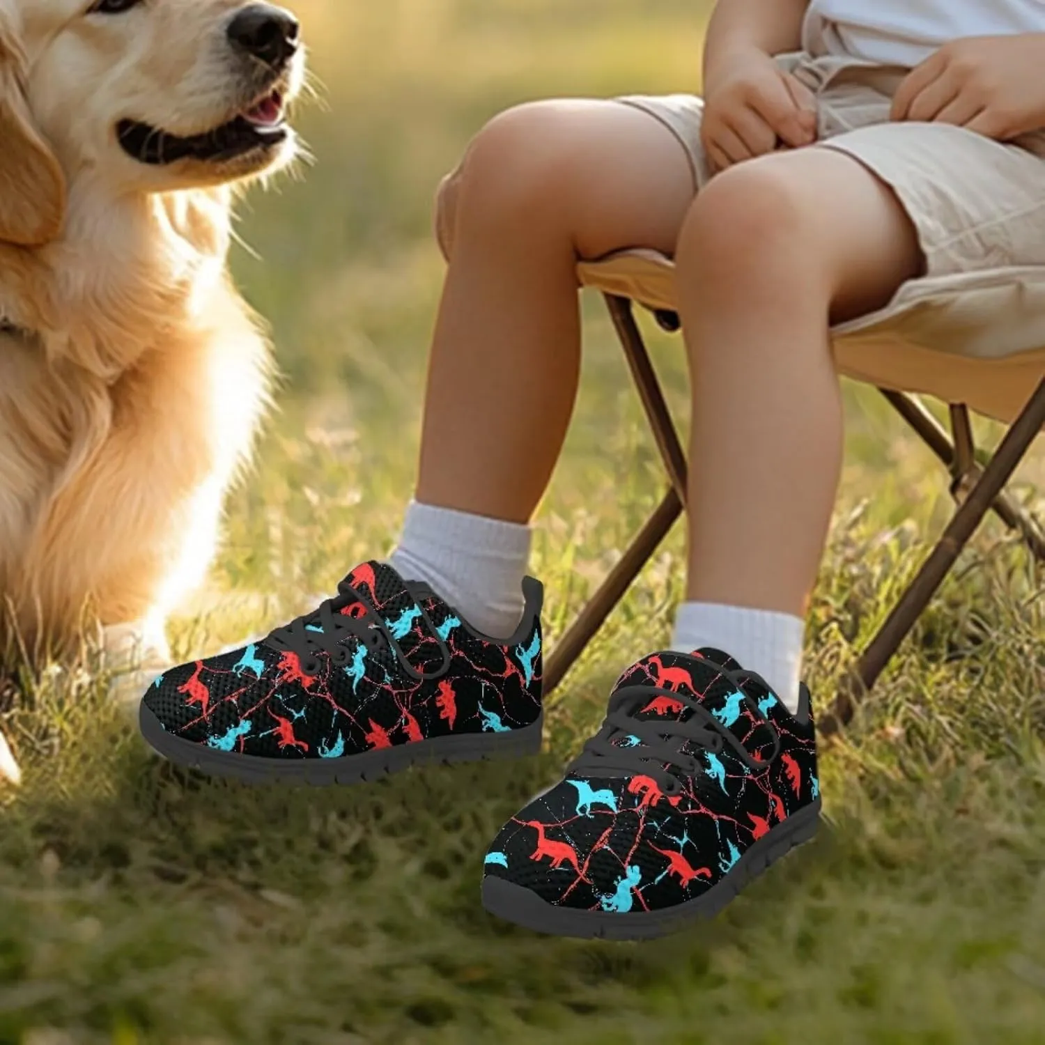 Kids Shoes for Boys Breathable Lightweight Single Buckle Sneakers Low Top Mesh Athletic Casual Shoes