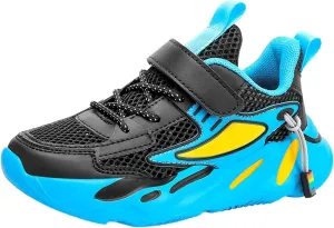 Kids Sneakers Tennis Shoes for Boys Girls Sneakers Breathable Knit Mesh Walking Shoes Athletic Running Sports Shoes