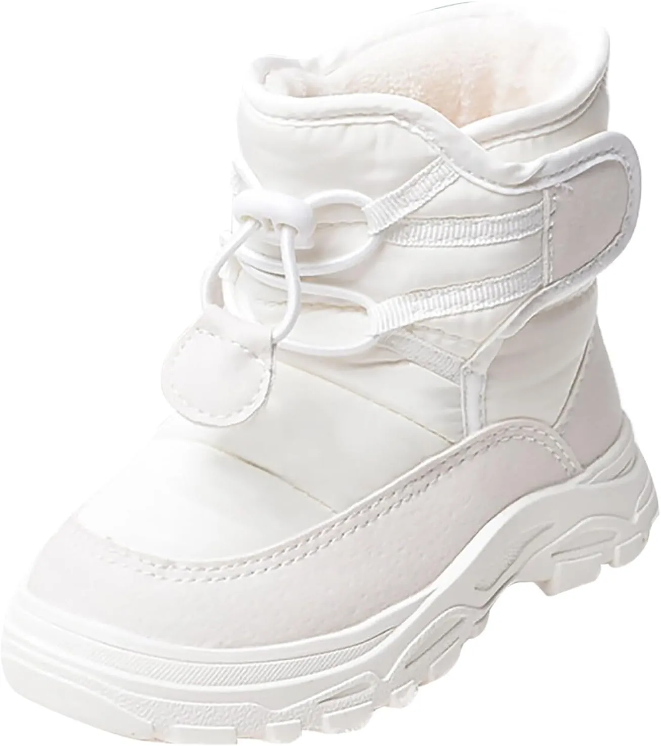 Kids Snow Boots Insulated Winter Snow Boots Faux Fur Lined Winter Warm Unisex Shoes (Toddler/Little Kid/Big Kid)