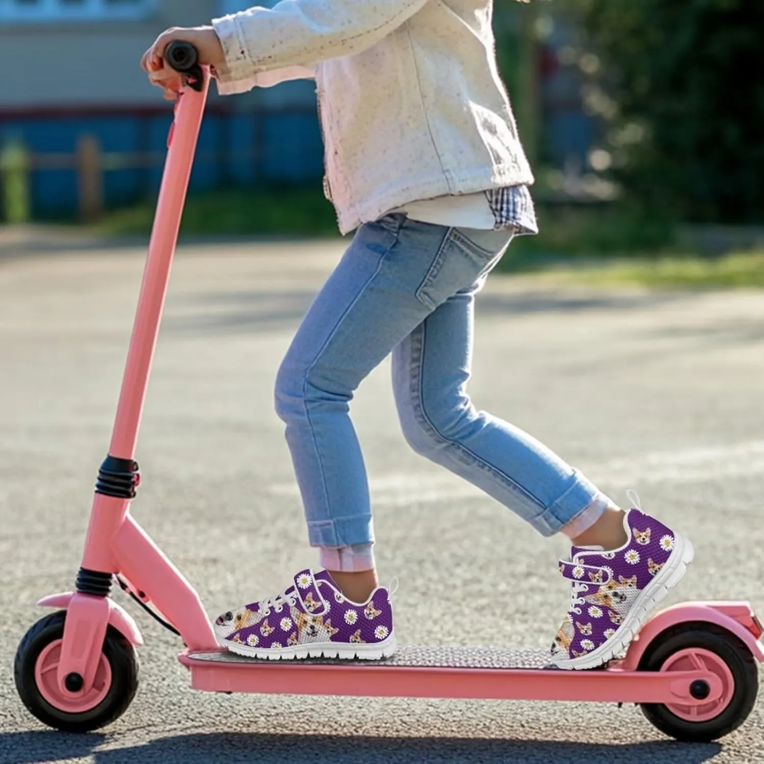 Kids Tennis Running Shoes Cute Gym Volleyball Shoes for Teen Girls