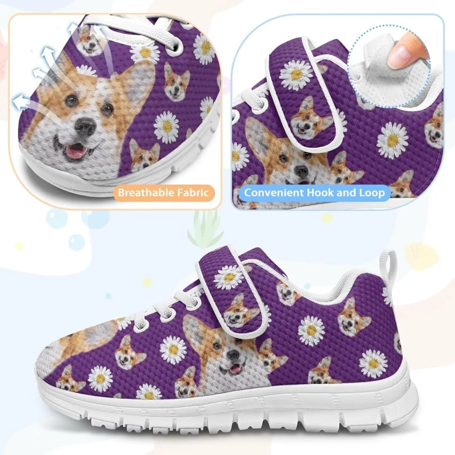 Kids Tennis Running Shoes Cute Gym Volleyball Shoes for Teen Girls