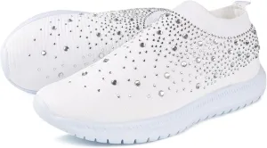 Lausiuoe Running Shoes For Women Arch Support Lightweight Tennis Shoes Non Slip Gym Workout Breathable Walking Sneakers